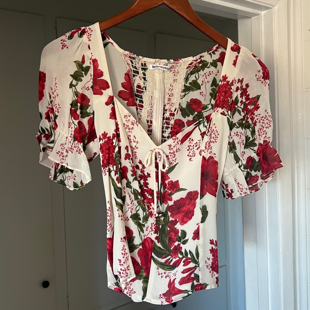 Reformation Delevan Top